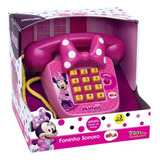 Telefone Foninho Sonoro Minnie Elka Brinquedos