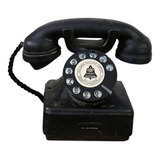 Telefone Giratório Vintage Modelo De Telefone Retrô