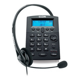 Telefone Headset Com Identificador Chamadas Hst-8000 Preto