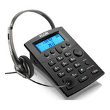 Telefone Headset Com Identificador Chamadas Redeset Hst 8000