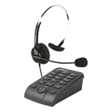 Telefone Headset Intelbras Com Base Discadora Hsb 40