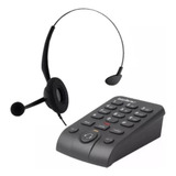Telefone Headset Telemarketing Intelbras