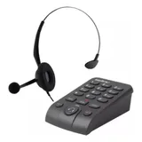 Telefone Headset Telemarketing Intelbras