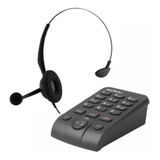 Telefone Headset Telemarketing Intelbras Profissional