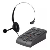 Telefone Headset Telemarketing Intelbras Profissional