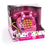 Telefone Infantil Foninho Sonoro Minnie Original   Elka