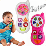 Telefone Infantil Musical Primeira Infância Luz Som Celular