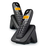 Telefone Intelbras Sem Fio Ramal Sem Fio Rurais Cor Preto