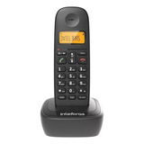 Telefone Intelbras Ts2510 Sem Fio Preto Até 7 Ramais Empresa 110v