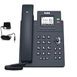 Telefone IP Yealink T31G Adaptadores De Energia Incluídos 1 Ano De Desbloqueado Pode Ser Usado Com Qualquer Provedor De VoIP