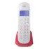 Telefone Motorola Moto700 Sem Fio   Cor Branco vermelho