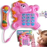 TELEFONE Musical Infantil Com Luz E Som ABELHA UNICORNIO Animais TELEFONINHO Piano Didatico Educativo Interativo Brinquedo ESTIMULA APRENDIZADO SENTIDOS 12 TECLAS UNICORNIO 