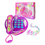 Telefone Musical Menina Infantil Bebê Musica Piano