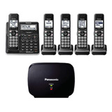 Telefone Panasonic Kx tg985 Com Extensor 200m De Alcance