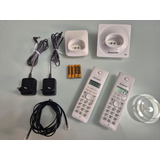 Telefone Panasonic Kx tga171lb Sem Fio Com Ramal