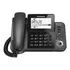 Telefone Panasonic  Kx-tgf35m Fixo - Cor Preto-metalizado
