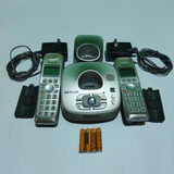 Telefone Panasonic Sem Fio Base 1 Ramais Dect 6 0 Plus