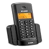 Telefone Ramal Sem Fio Com Identificador Elgin TSF8000R Preto