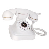 Telefone Retro Com Fio Decorativo Vintage Telefone Antigo