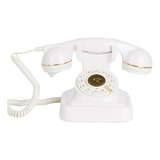 Telefone Retro Com Fio Decorativo Vintage Telefone Antigo