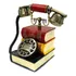 Telefone Retro Vintage De Livros