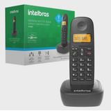 Telefone S fio Intelbras Ts 2510 C Ident De Chamadas Preto