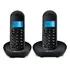Telefone Sem Fio 2 Base Com Ramal E Viva Voz Motorola