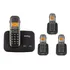 Telefone Sem Fio 2 Linhas Viva-voz Ts5150 + 3 Ramal Ts5121.
