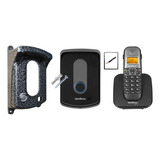 Telefone Sem Fio Bina Intelbras Interfone Tis 5010 Protetor