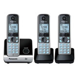 Telefone Sem Fio Com Base 2 Ramais Panasonic Kx tg6713lb