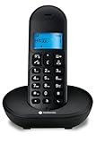 Telefone Sem Fio Com Identificador De Chamadas E Viva Voz Mt150 Preto – Motorola