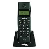 Telefone Sem Fio Digital Com Ramal Adicional Intelbras TS 40 C Preto Pacote De 2