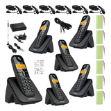 Telefone Sem Fio E 5 Ramal Intelbras Entrada Chip Celular 3g