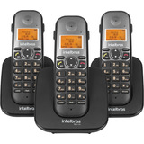 Telefone Sem Fio Intelbras Com Viva Voz E Dois Ramais Ts5123