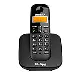 Telefone Sem Fio Intelbras TS 3110 Preto - Identificador De Chamada