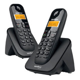 Telefone Sem Fio Intelbras Ts 3112 Ramal Adicional Preto