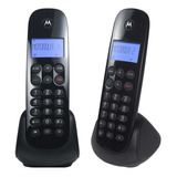 Telefone Sem Fio Motorola M700 2 Preto Ramal