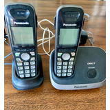 Telefone Sem Fio Panasonic 2 Bases Kx tg6511la 