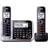 Telefone Sem Fio Panasonic Kx-tg7841 + Kx-tga680 Preto/prata