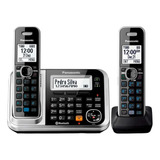 Telefone Sem Fio Panasonic Kx tg7841 Kx tga680 Preto prata