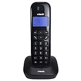 Telefone Sem Fio Vt680 Dect 6 0 Digital Com Identificador De Chamadas Vtech 3302459 Preto