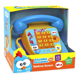 Telefone Sonoro Galinha Pintadinha