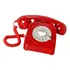 Telefone Vintage Com Discagem Rotativa Estilo Dos Anos 1960