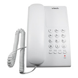 Telefone Vtech Vtc105w C Fio Digital De Mesa Branco