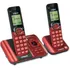 Telefones Vtech, Com Alto-falante E Identificador, Vermelhos
