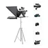 Teleprompter Broadcast Desview 21 5 Espelho Óptico Hd   Case