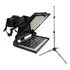 Teleprompter Portátil 10 5 Handycam Dslr C  Tripé Alumínio
