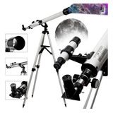 Telescópio 675x Refrator Astronômico Tripé Profissional