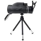 Telescópio 80x100 Luneta Monocular Binóculos Poderosos Professional Weak Night Vision Zoom Spotting  Cor  Branco  Small Gift