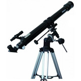 Telescópio Astronômico Greika Equatorial Refrator 90070